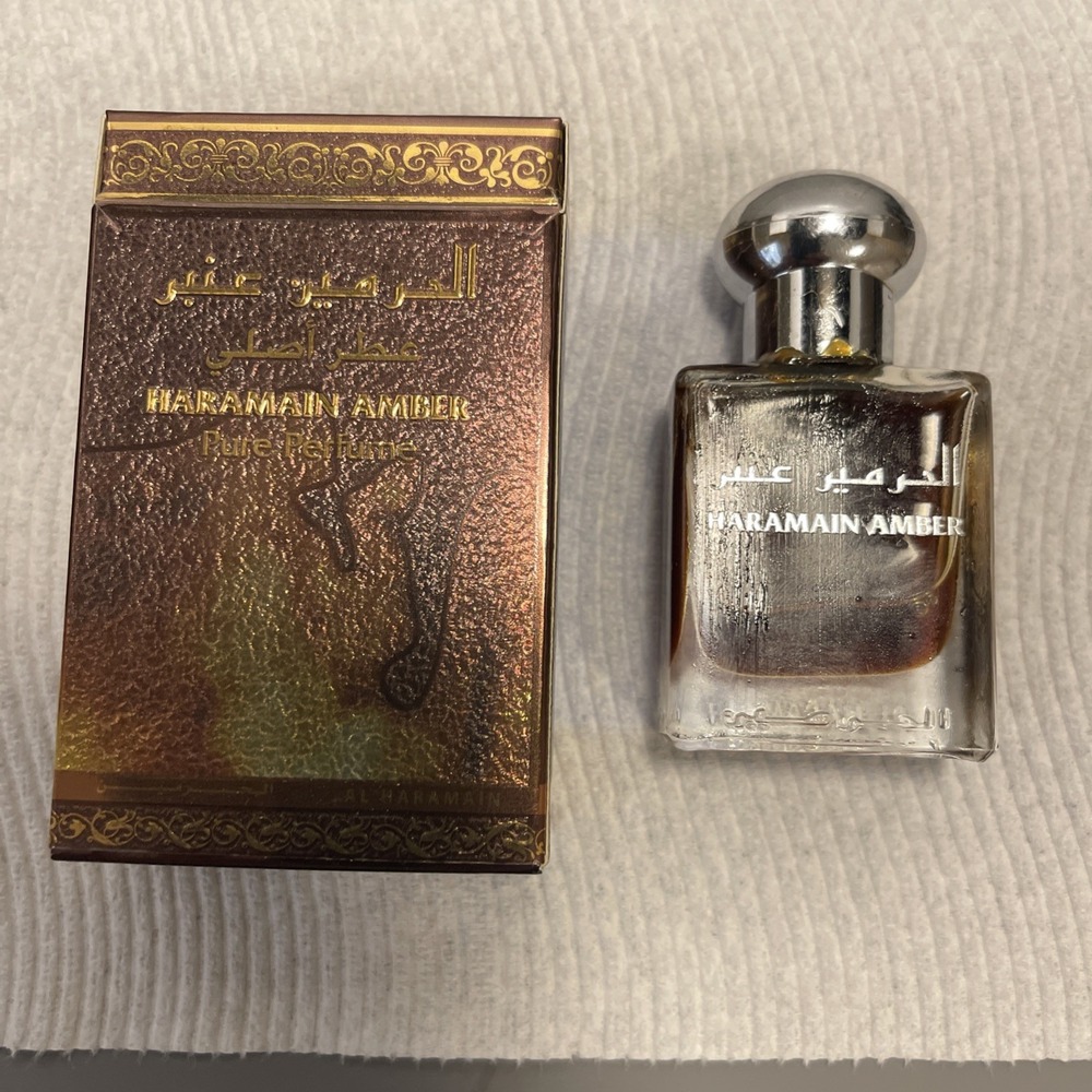Al Haramain Oudi Amber by Al Haramain for Unisex Pure Perfume 0.5 oz